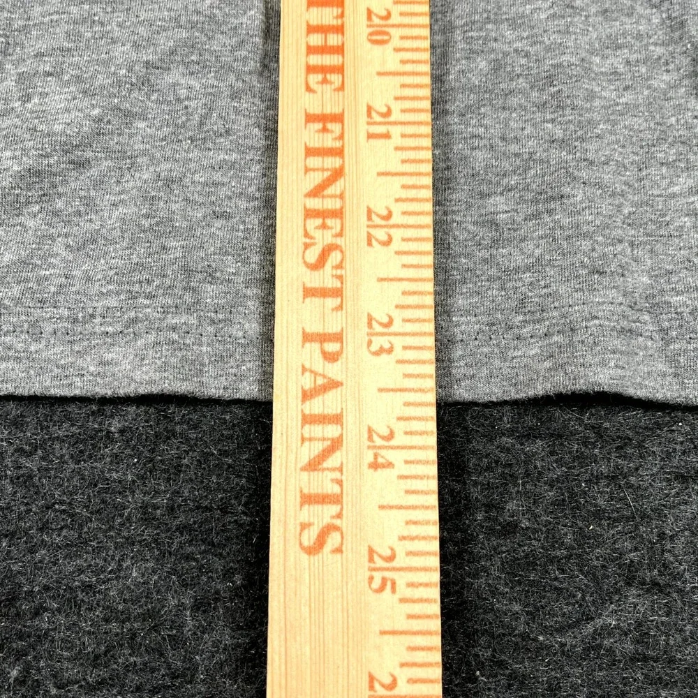 Next Level Apparel T Shirt Mens Small Gray Fat Ass Ranch & Winery Graphic Print